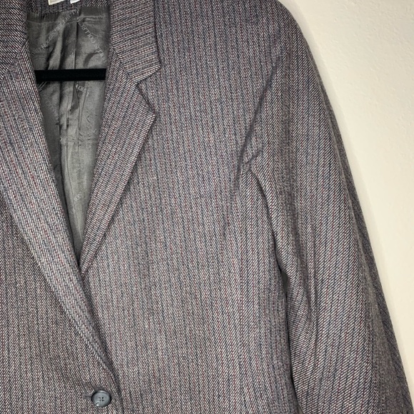 David Hollis Collection women’s vintage wool blazer jacket Size 10 - Picture 3 of 16